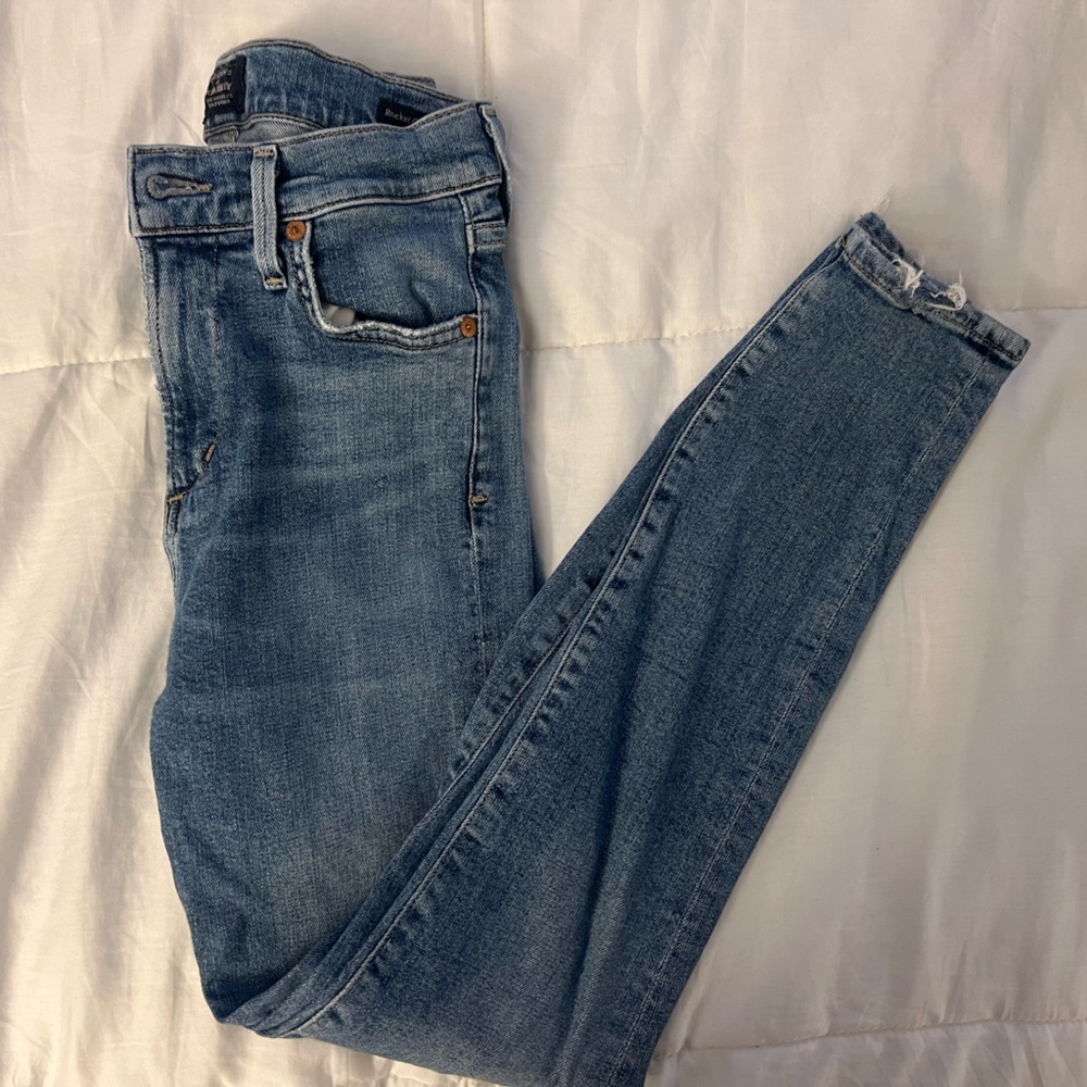 Citizens of Humanity Rocket Crop Mid Rise Skinny